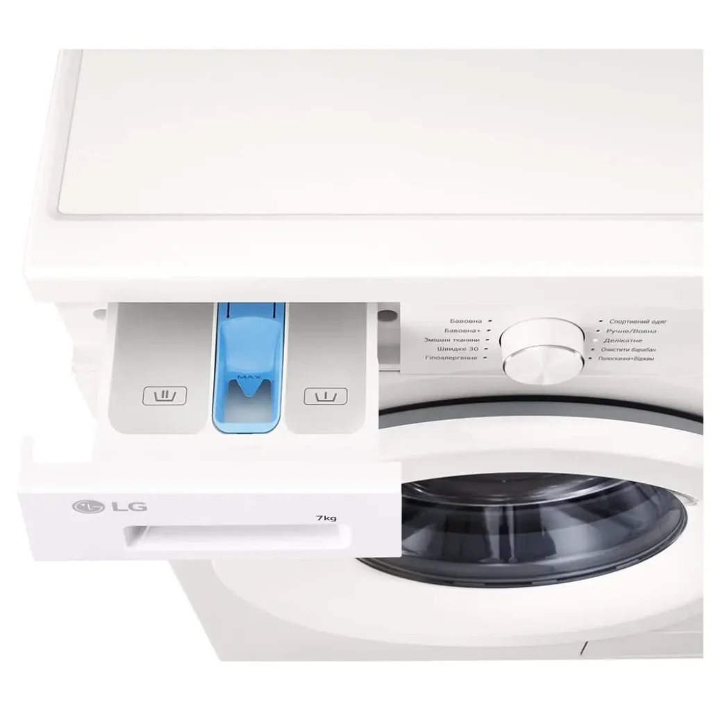 Пральна машина автоматична LG F2Y1HS3W UA