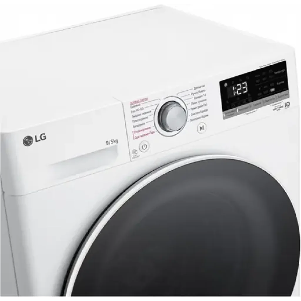Прально-сушильна машина LG F2V3FG0W UA