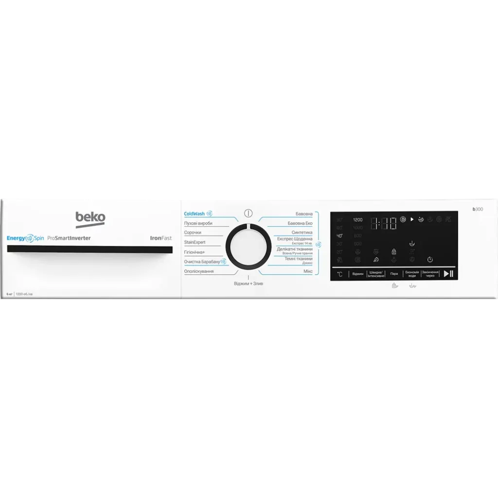 Пральна машина автоматична Beko BM3WFU46245WB UA