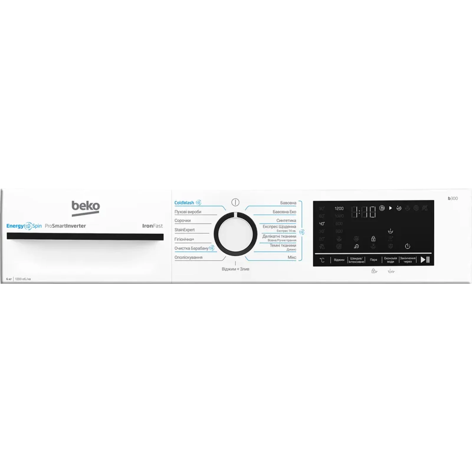 Стиральная машина автоматическая Beko BM3WFU46245WB UA