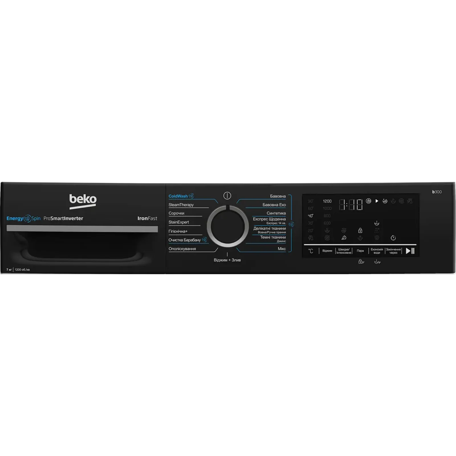 Пральна машина BEKO BM3WFSU47235WPBB2 UA