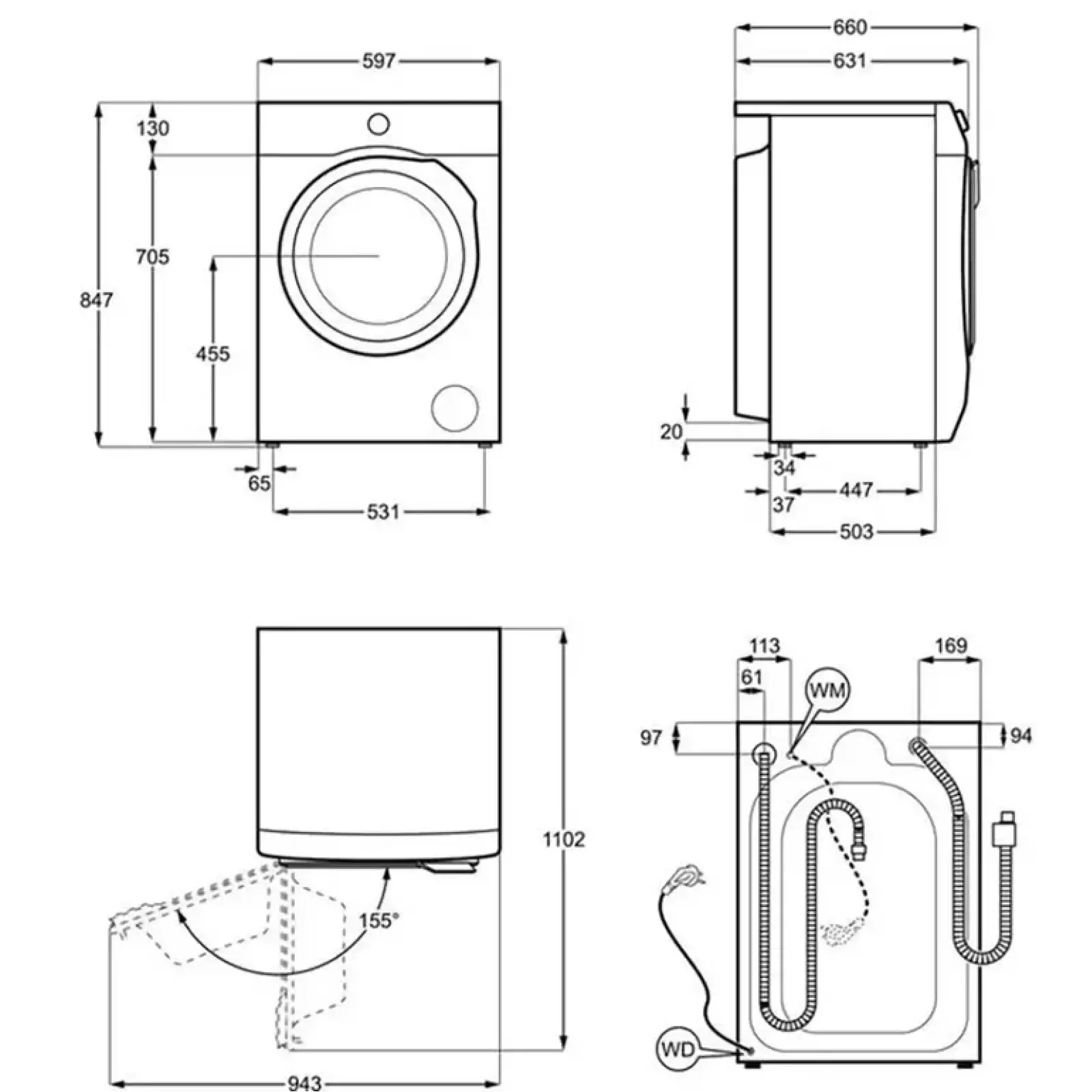 Прально-сушильна машина Electrolux EW7W4602U UA