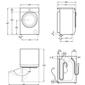 Прально-сушильна машина Electrolux EW7W4602U UA