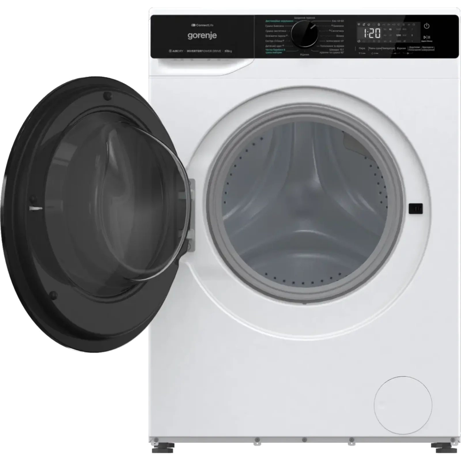 Прально-сушильна машина GORENJE WD 2PA854 ADW/UA UA