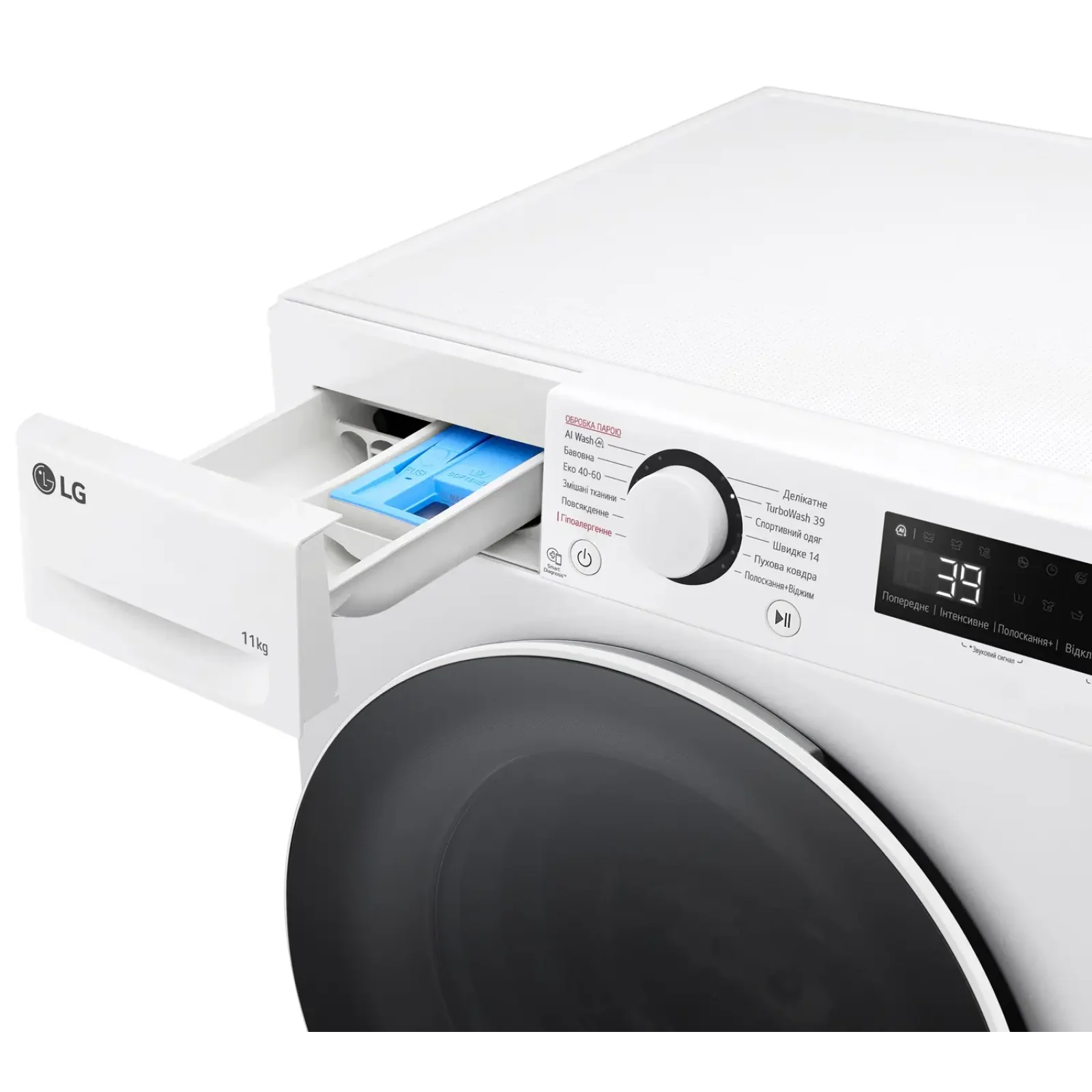 Пральна машина LG F4Y5ES0W UA