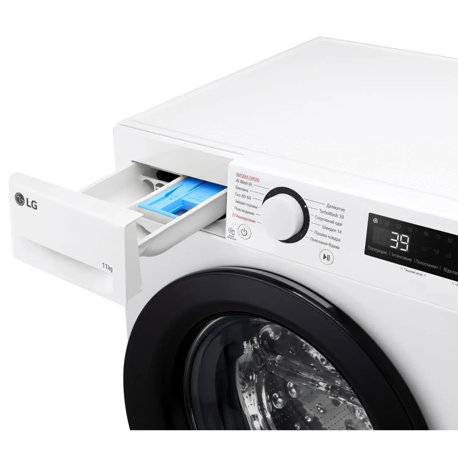 Пральна машина LG F4Y5ES6W UA