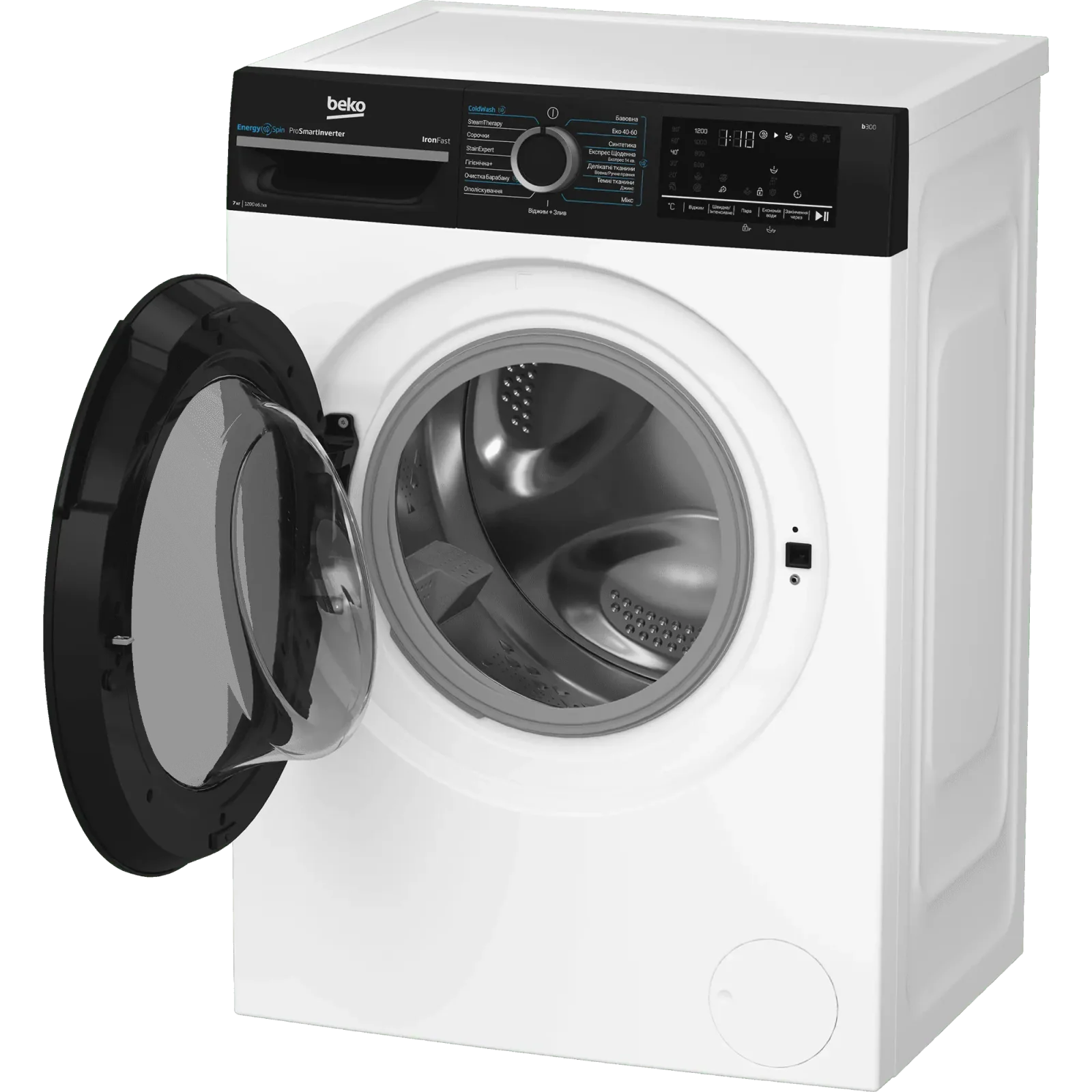 Пральна машина автоматична Beko BM3WFSU47215WPBB2 UA