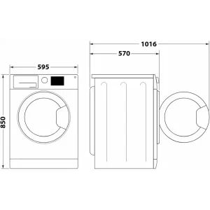 Стирально-сушильная машина Whirlpool FFWD 8649 BV UA UA