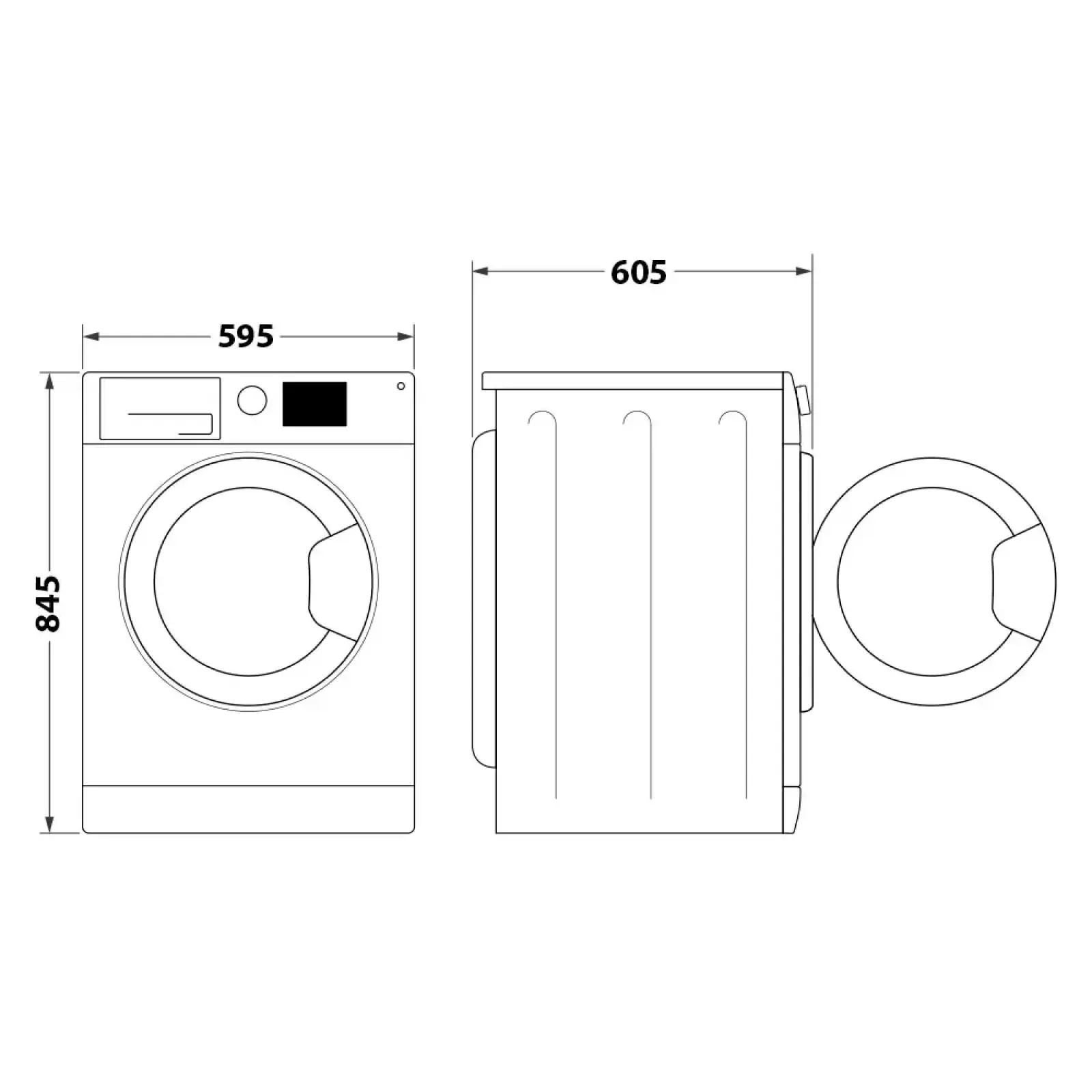 Пральна машина WHIRLPOOL FFB 11469 BCV UA UA