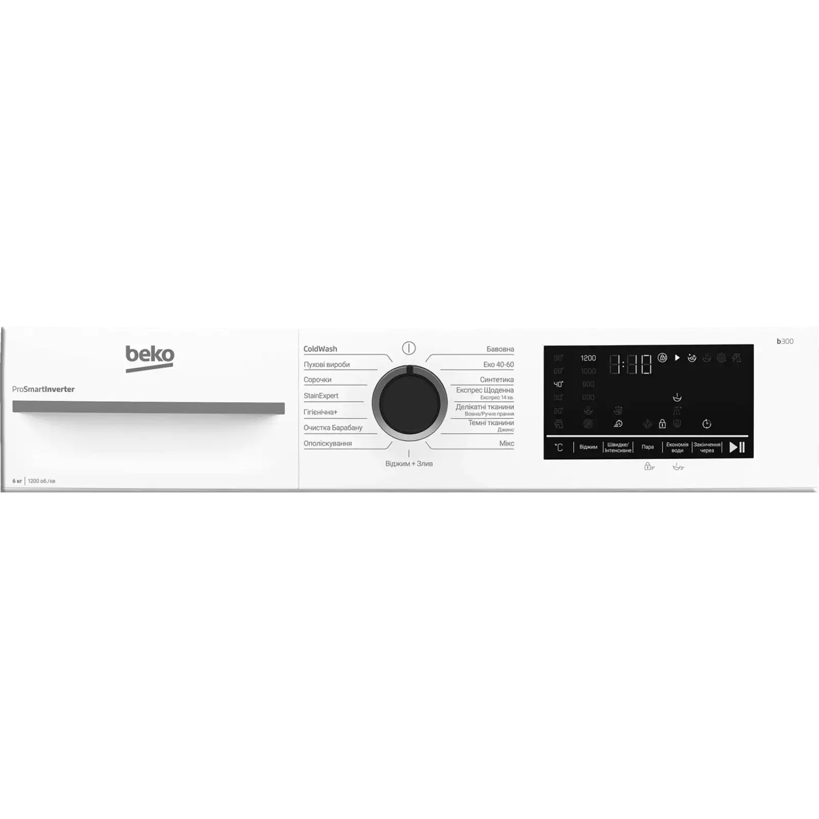 Пральна машина автоматична Beko BM3WFU46215WB UA