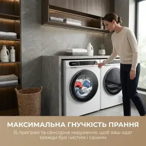 Пральна машина автоматична Dreame S6 (DWF06S30CA) UA