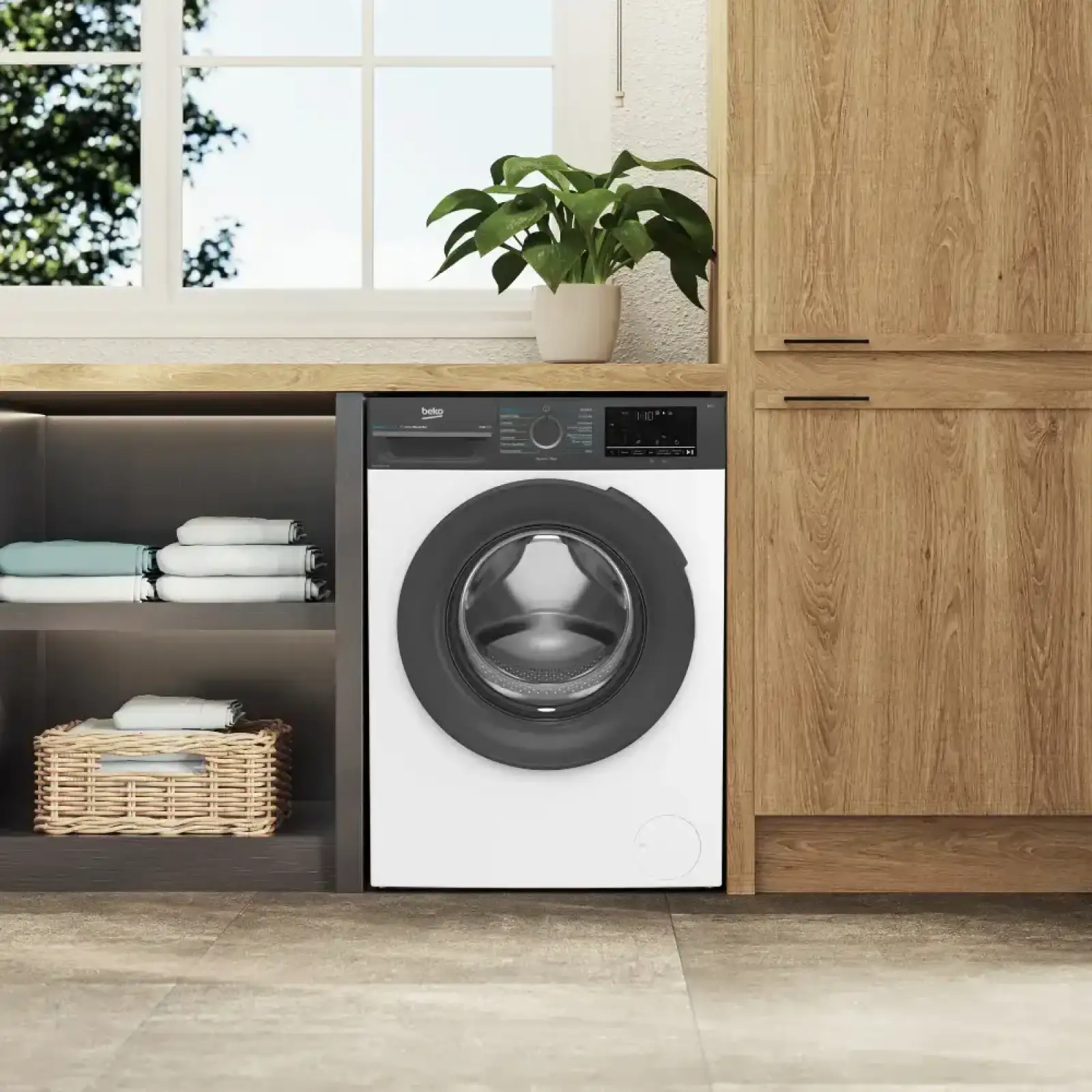 Пральна машина автоматична Beko BM3WFU48215WPAA UA