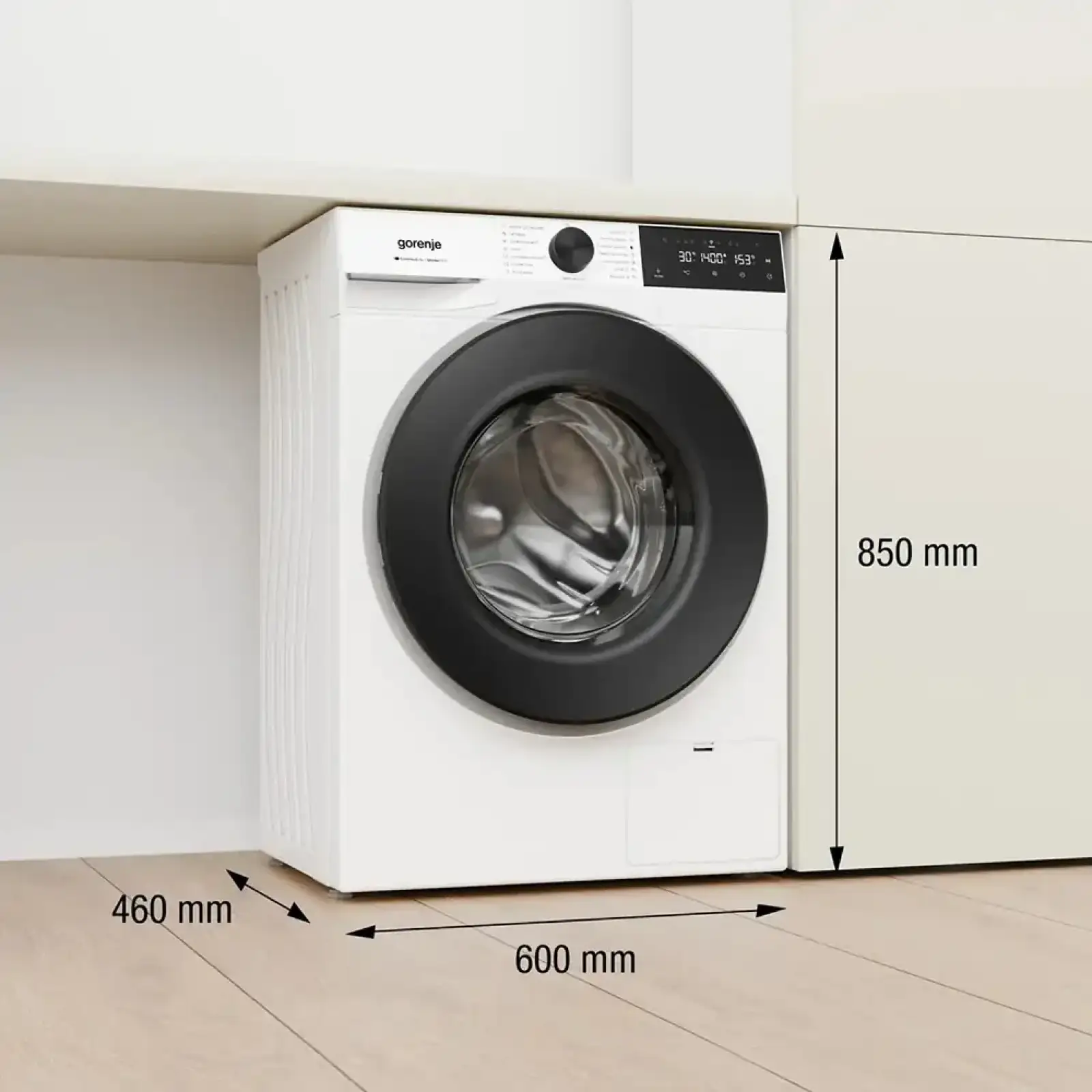 Пральна машина автоматична Gorenje WG4S84B1 UA