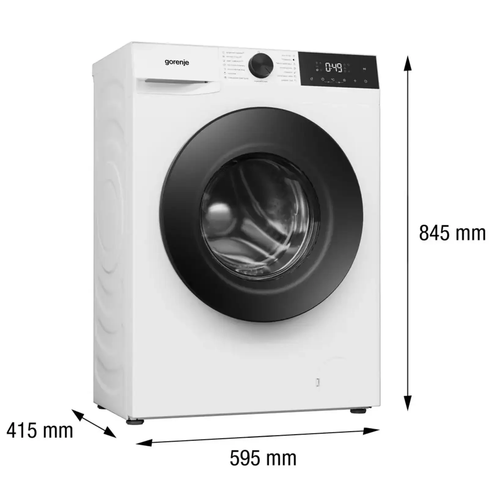 Пральна машина GORENJE WG2PS62A2 UA
