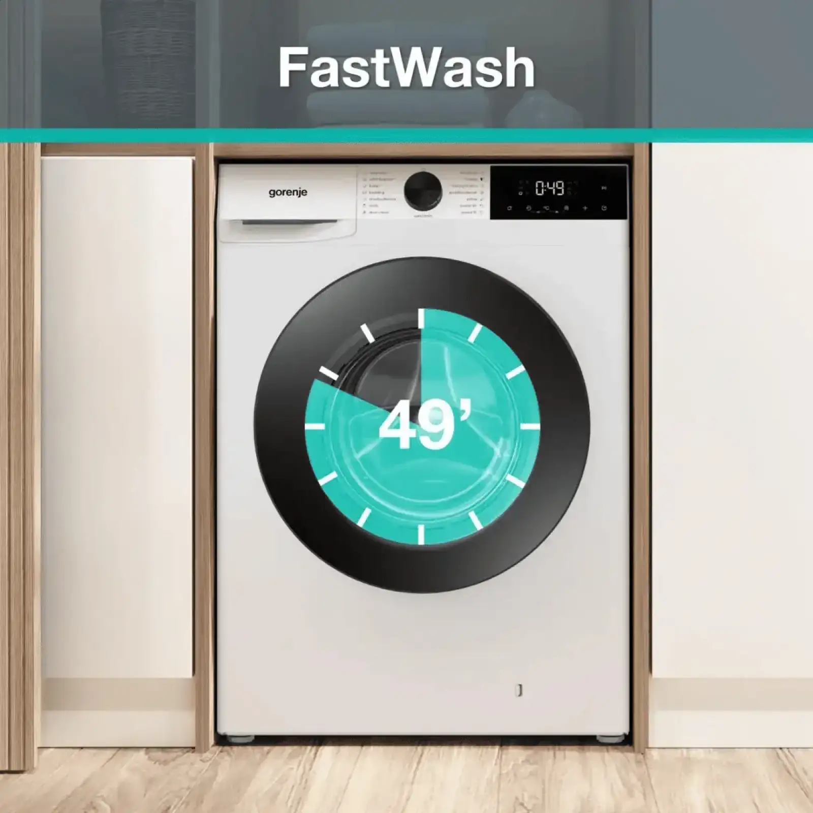 Стиральная машина автоматическая Gorenje WG2P84A32 UA