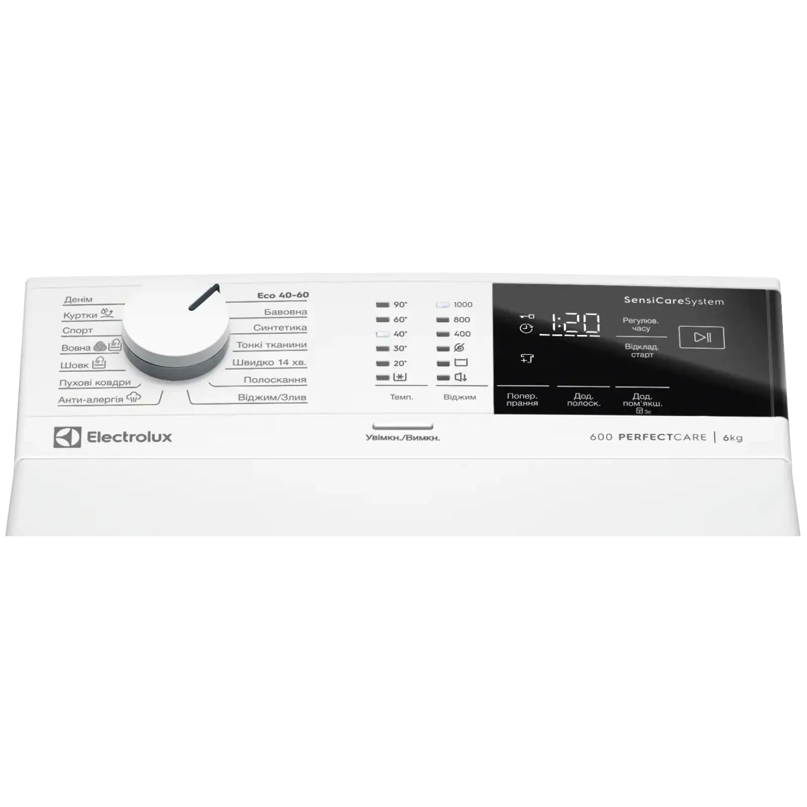 Пральна машина ELECTROLUX EW6T206U UA