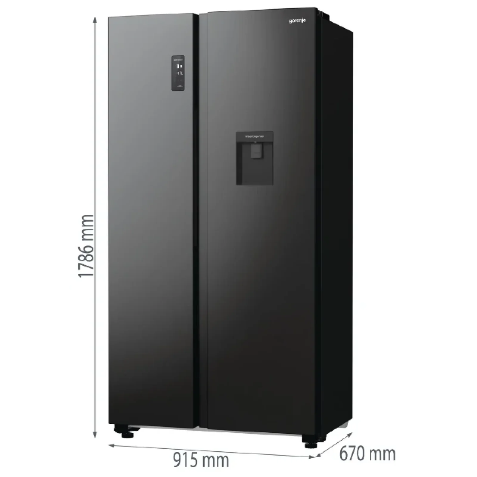Холодильник Gorenje NRR9185EABXLWD UA