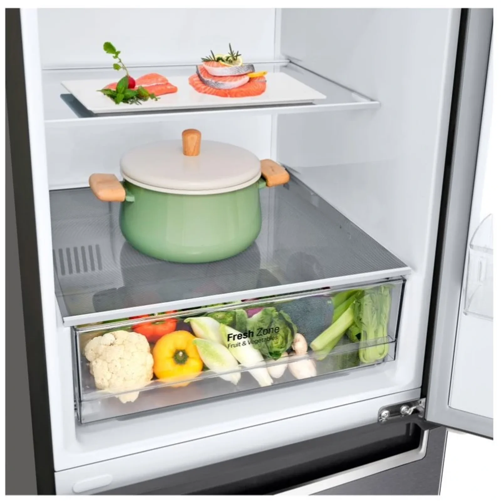 Холодильник LG GC-B459SLCL UA