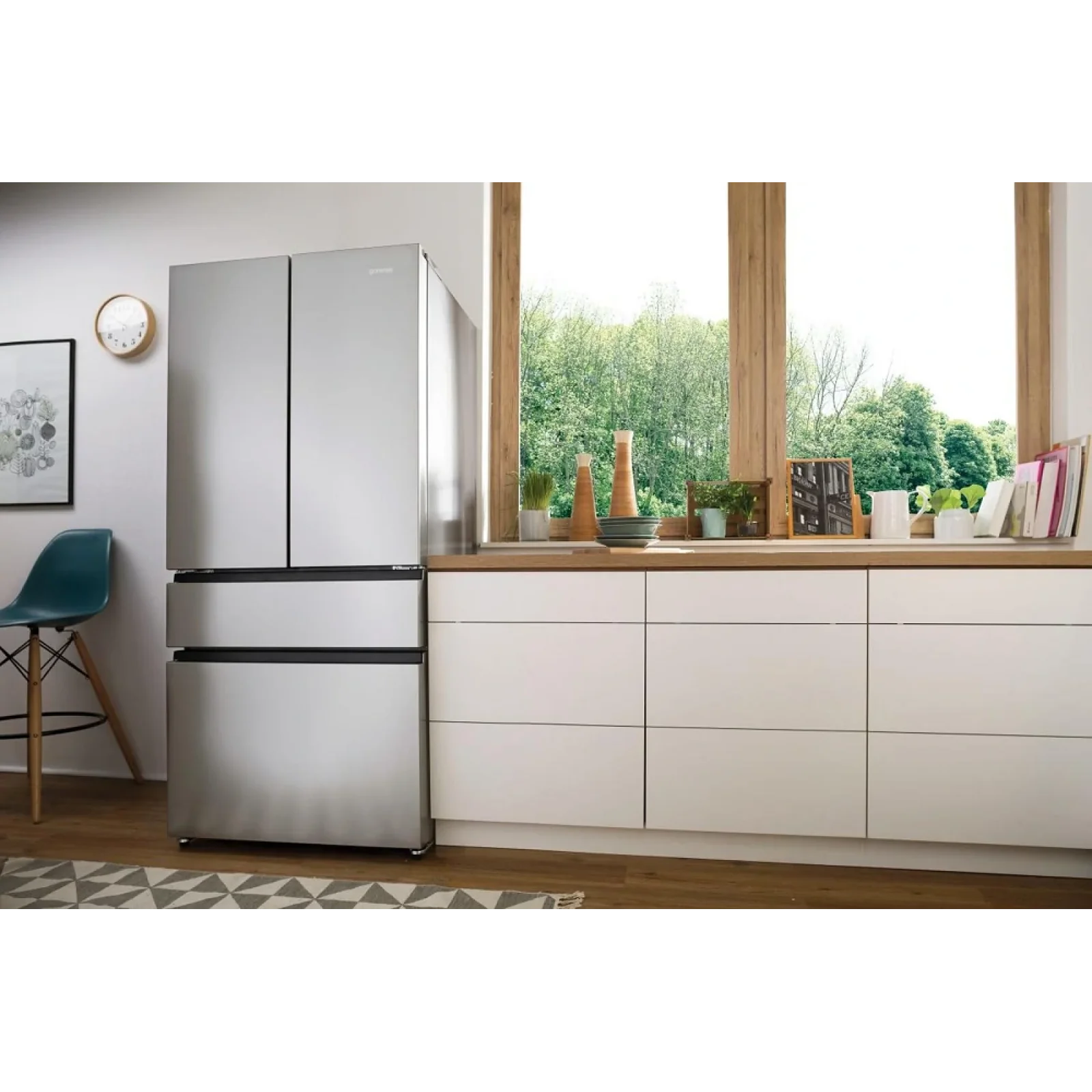 Холодильник Gorenje NRM8181UX UA