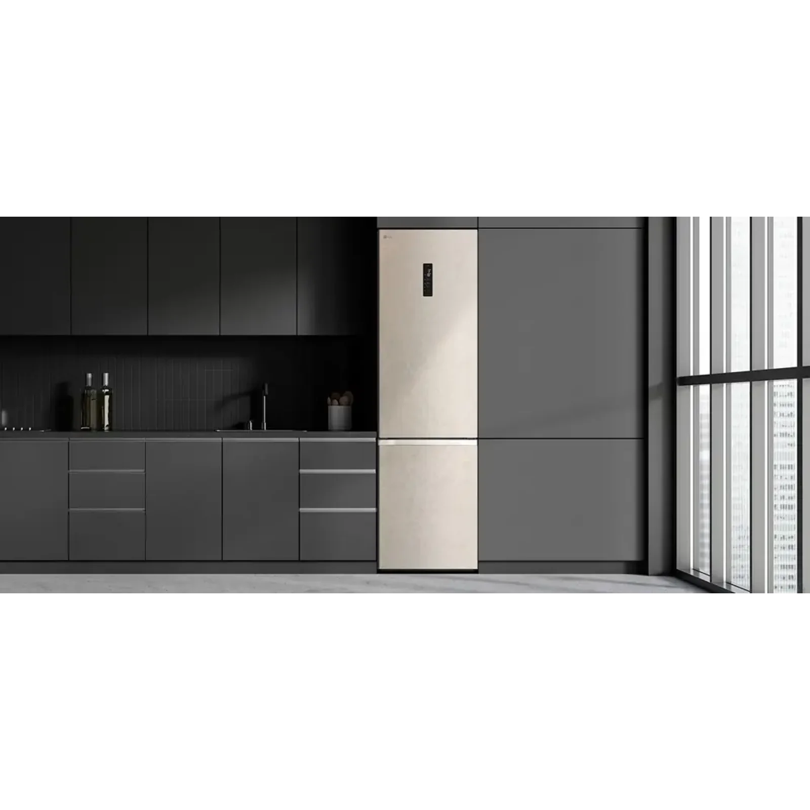 Холодильник LG GC-B509FEPW UA