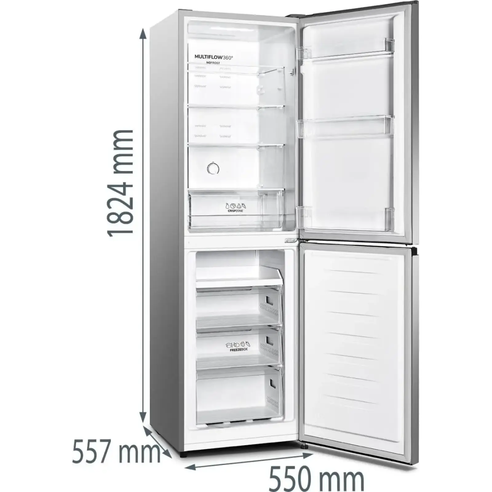Холодильник Gorenje NRK418ECS4 UA