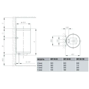 Водонагрівач GORENJE GBF 80/UA UA