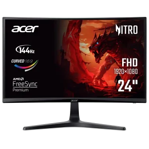 Монiтор Acer ED240QP0bi 23.6" Black (UM.UE0EE.004) UA