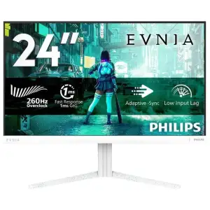 Монiтор Philips Evnia 23.8" White 24M2N3201PL/00 UA