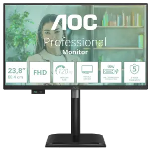 Монитор 23.8" AOC 24P4U Black UA