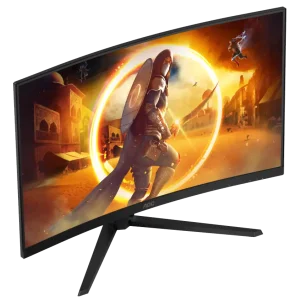 Монитор TFT AOC 31.5” CQ32G4VE VA QHD Curved 180Hz 2*HDMI DP Black UA