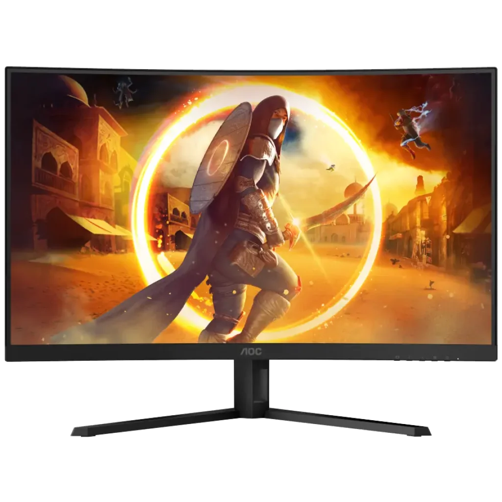Монитор TFT AOC 31.5” CQ32G4VE VA QHD Curved 180Hz 2*HDMI DP Black UA