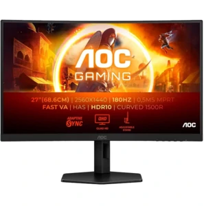 Монiтор 27" AOC CQ27G4X Black/Gray UA