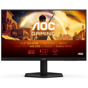 Монiтор TFT AOC 23.8" 24G42E IPS FHD 300nit 180Hz HDMI DP Black UA