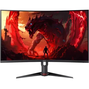 Монiтор 31.5" Acer XZ323QUZ1bmiiprx (UM.HX3EE.105) Black UA