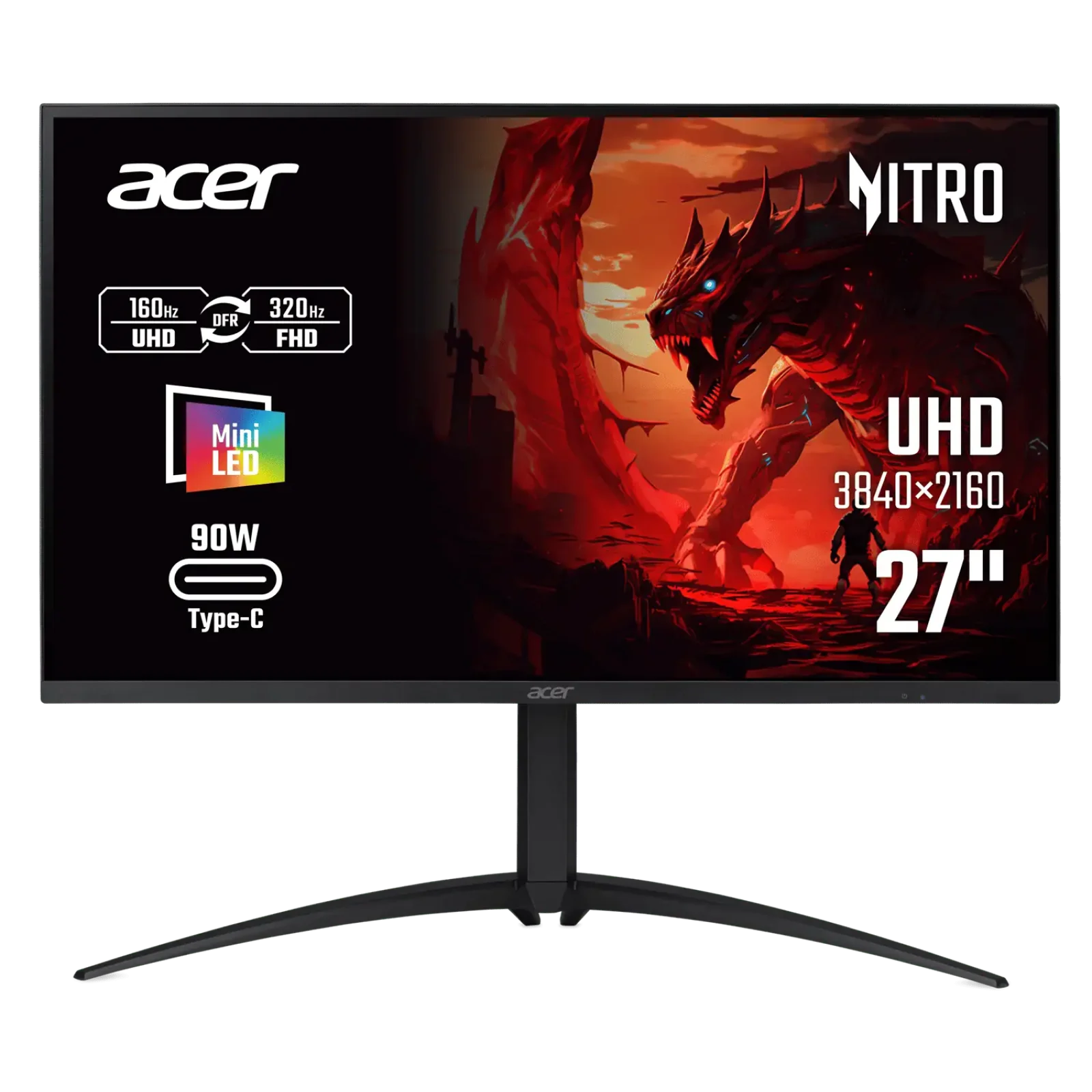 Монiтор Acer XV275KP5biipruzx 27