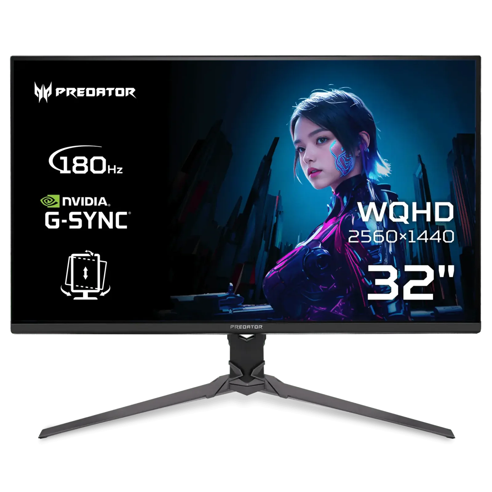 Монiтор Acer Predator XB323QUPbmiiprx 31.5