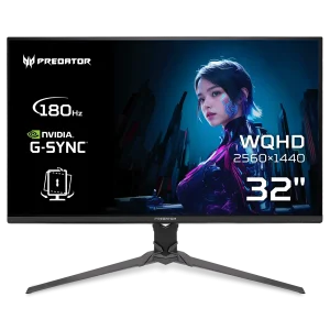 Монiтор Acer Predator XB323QUPbmiiprx 31.5" Black (UM.JX3EE.P09) UA