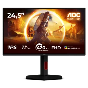 Монитор 24.5" AOC 25G4KUR UA