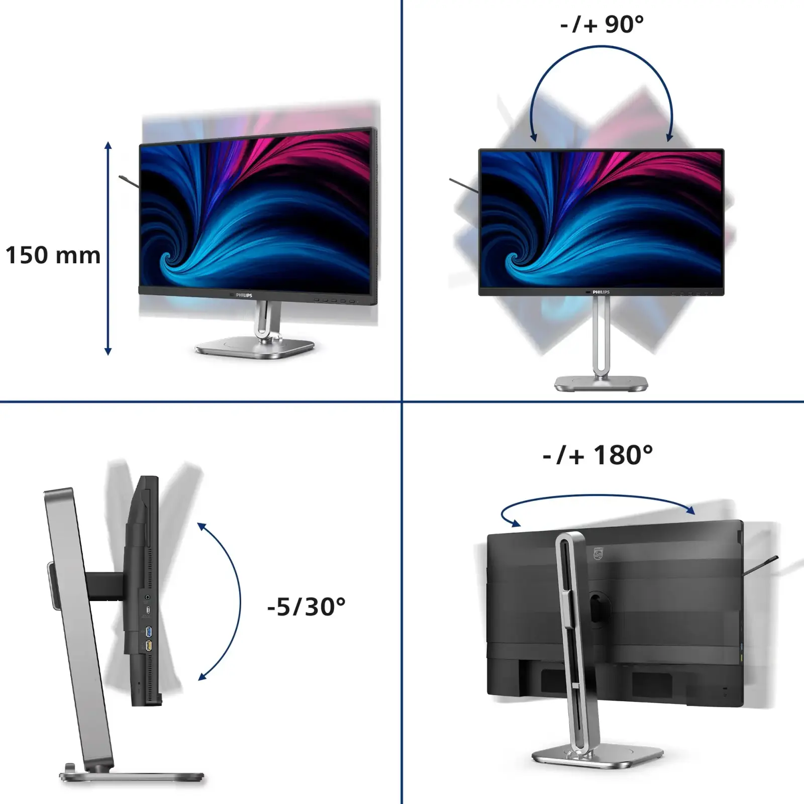 Монiтор Philips 23.8