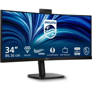 Монiтор Philips 34" Black (34B2U3600CH/00) UA