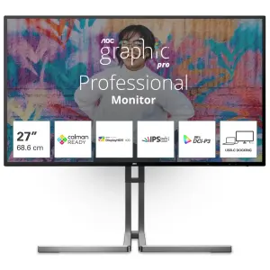 Монітор AOC 27" U27U3CV Black UA