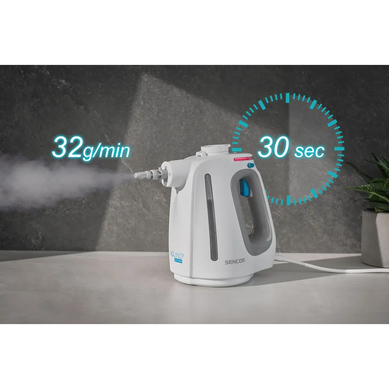 Пароочиститель Sencor SSC 3510WH UA