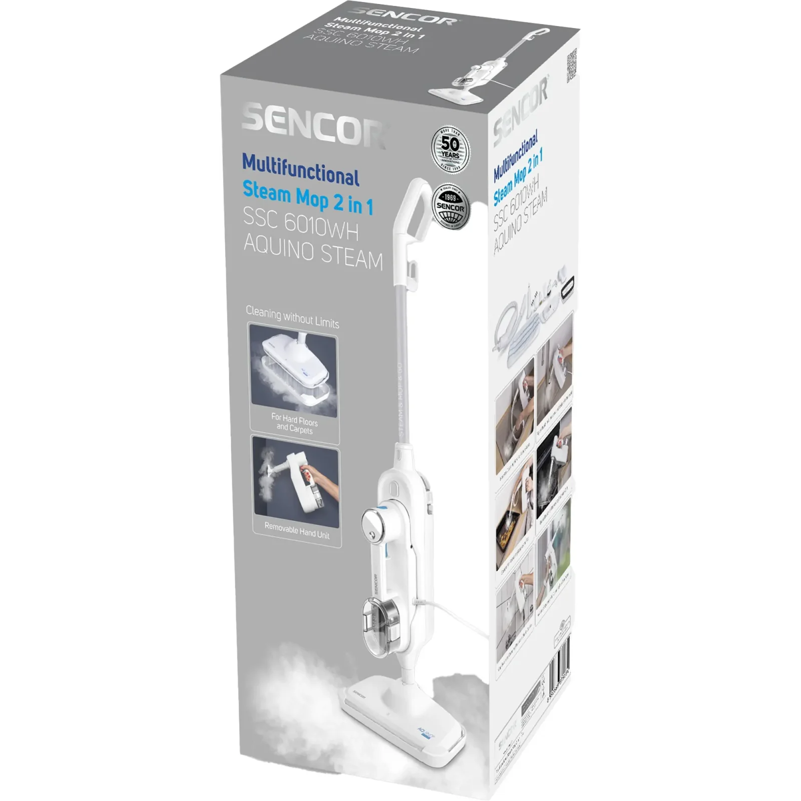 Пароочиститель Sencor SSC 6010WH UA