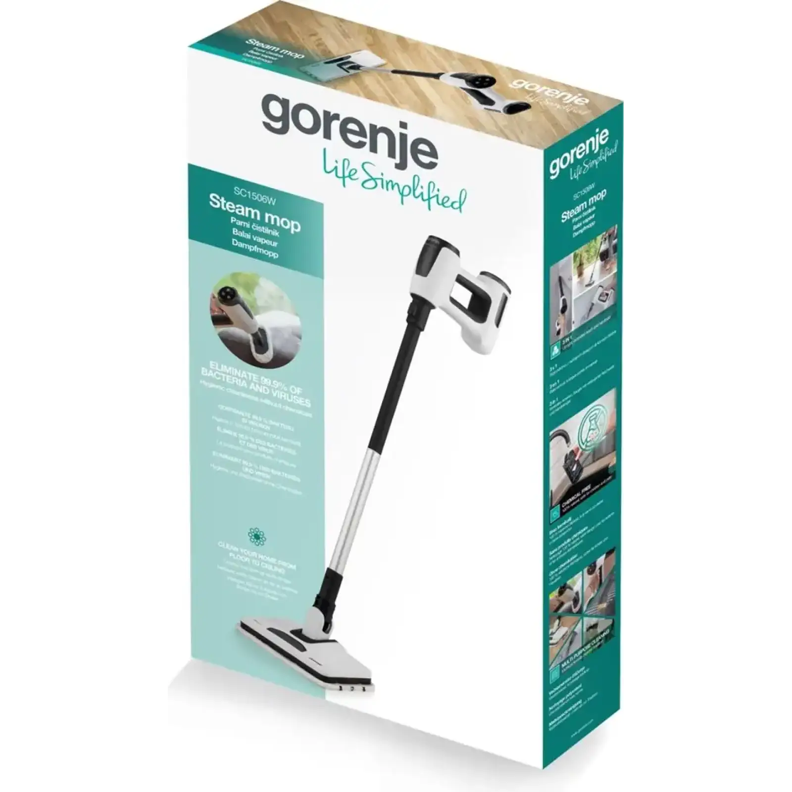 Пароочиститель Gorenje SC1506W (SM7006-GS) UA