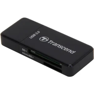 Кардридер TRANSCEND Cardreader TS-RDF5K 5-in-1USB 3.0 Black UA