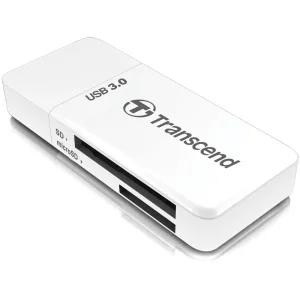 Кардридер TRANSCEND Cardreader TS-RDF5W 5-in-1USB 3.0 Белый UA