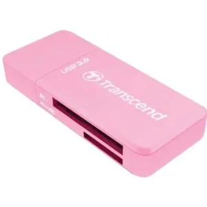 Кардридер TRANSCEND Cardreader TS-RDF5R USB 3.0/3.1 Gen 1 розовый UA