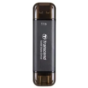 ssd внешний TRANSCEND 1TB ESD310C, USB 10Gbps, Type C/A Gray UA