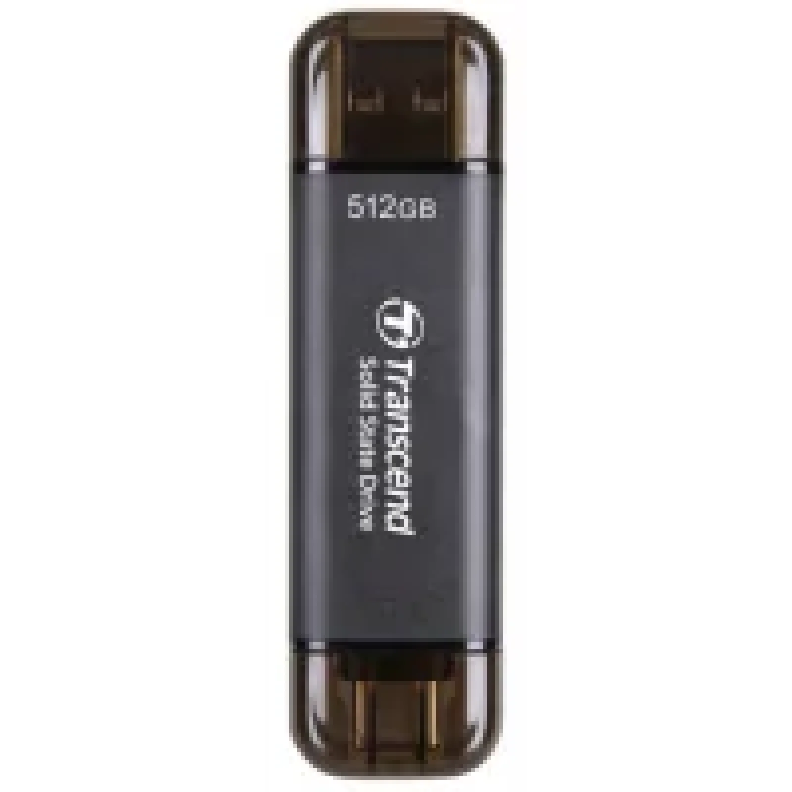 ssd зовнішній TRANSCEND 512GB ESD310C, USB 10Gbps, Type C/A Сірий UA