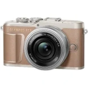 Цифровая камера OLYMPUS E-PL10 14-42 mm Pancake Zoom Kit коричневый/серебристый UA